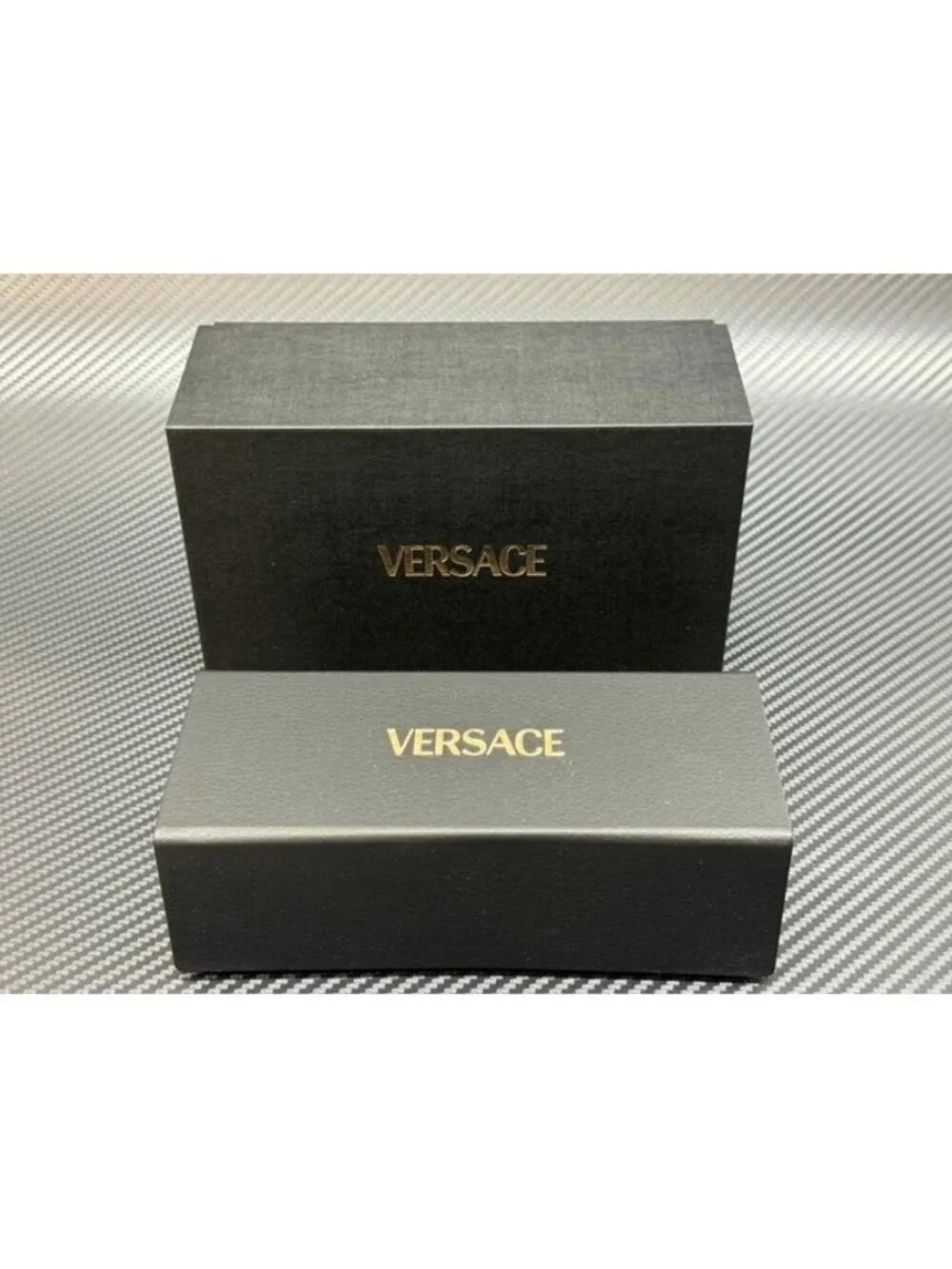 New Versace Men Black Sunglasses 55-18-140